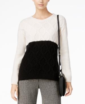 Weekend Max Mara Wool Colorblocked Sweater