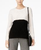 Weekend Max Mara Wool Colorblocked Sweater