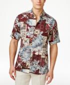 Tasso Elba Men's Island Molokai Floral Patchwork Print Shirt, Only At Macy's