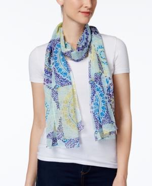 Echo Medallion Tile Wrap & Scarf In One