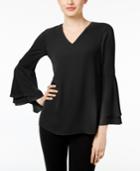 Alfani Bell-sleeve Top, Only At Macy's