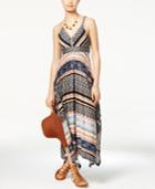 American Rag Printed Handkerchief-hem Maxi Dress, Created For Macy's