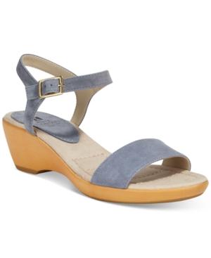 White Mountain Corky Wedge Sandals Women's Shoes