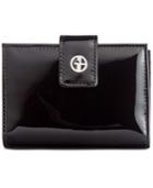 Giani Bernini Patent Framed Wallet, Created For Macy's