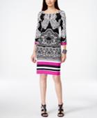Inc International Concepts Printed Shift Dress, Only At Macy's
