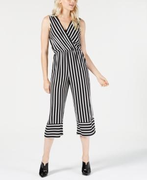 Be Bop Juniors' Striped Sleeveless Jumpsuit