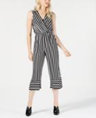 Be Bop Juniors' Striped Sleeveless Jumpsuit