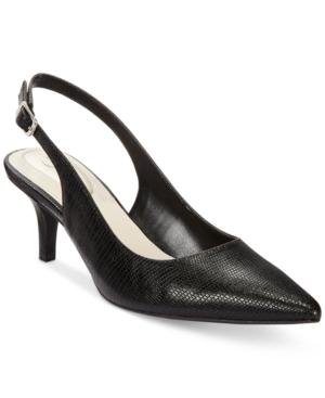 Alfani Women's Babbsy Pointed-toe Slingback Pumps, Only At Macy's Women's Shoes