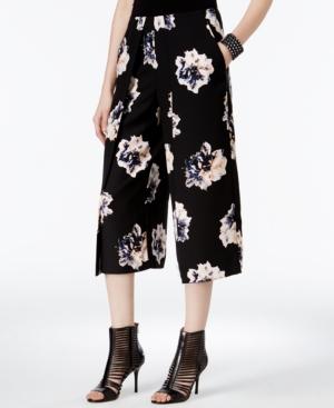 Vince Camuto Floral-print Culottes