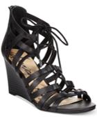 American Rag Kyle Lace-up Demi Wedge Sandals, Only At Macy's Women's Shoes