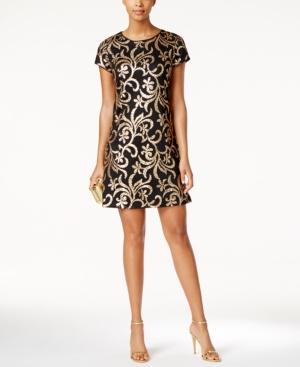 Jessica Simpson Sequin Shift Dress