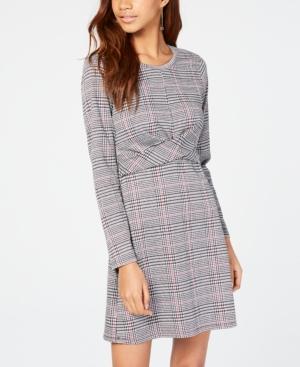 No Comment Juniors' Twist-front A-line Dress