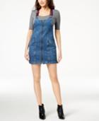 M1858 Marcelle Denim Jumper Dress, Created For Macy's