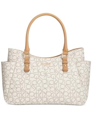 Calvin Klein Monogram Shopper