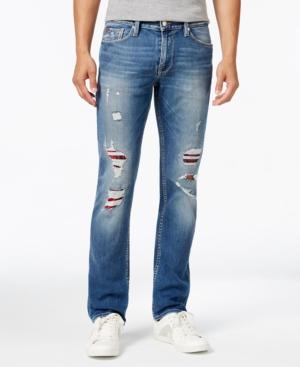 Guess Men's Slim-fit Straight-leg Jeans