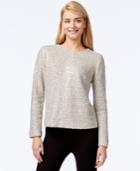 Calvin Klein Long-sleeve Sequin Top