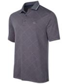 Greg Norman For Tasso Elba Men's Grid Jacquard Performance Polo, Only At Macy's
