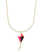 Kate Spade New York 12k Gold-plated Off We Go Pendant Necklace