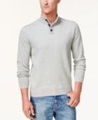 Tommy Hilfiger Men's Textured Polo Sweater