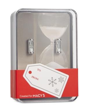 Novel Idea Men's Hourglass Cuff Links, Created For Macy's