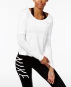 Nike Cit Core Dry Mesh Running Top