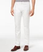 Ryan Seacrest Distinction Men's Slim-fit Stretch Tonal-plaid Denim Suiting Pants, Created For Macy's