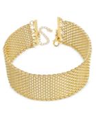 Inc International Concepts Wide Mesh Choker Necklace, Created For Macy's