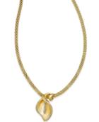 Diamond Lily Mesh Pendant Necklace (1/3 Ct. T.w.) In 14k Gold Over Sterling Silver