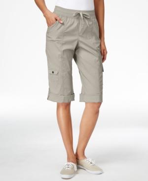 Style & Co. Cuffed Cargo Capris, Only At Macy's