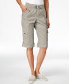 Style & Co. Cuffed Cargo Capris, Only At Macy's