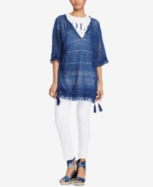 Polo Ralph Lauren Linen Tunic Sweater