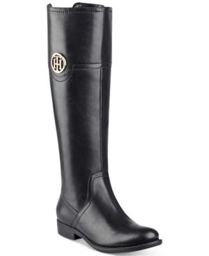 Tommy Hilfiger Silvana Riding Boots Women's Shoes