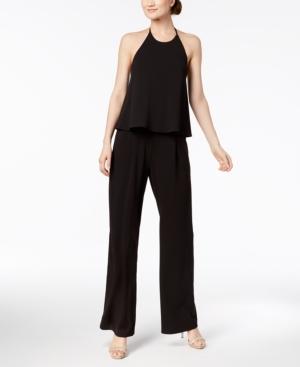Calvin Klein Popover Crepe Jumpsuit