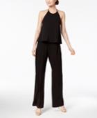 Calvin Klein Popover Crepe Jumpsuit