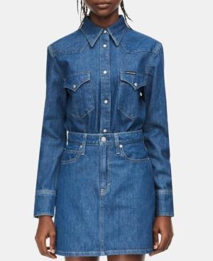 Calvin Klein Jeans Cotton Foundation Denim Shirt