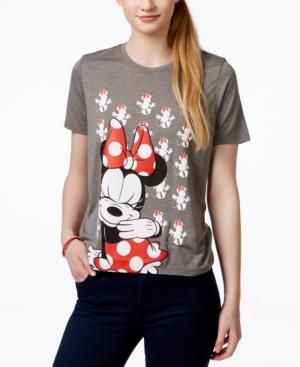 Mighty Fine Juniors' Disney Minnie Mouse Graphic T-shirt