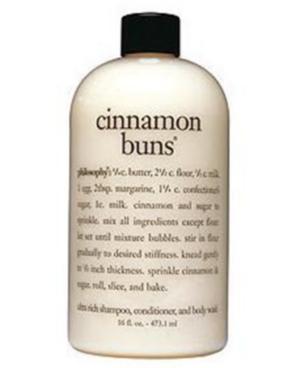 Philosophy Cinnamon Buns Ultra Rich 3-in-1 Shampoo, Body Wash, And Bubble Bath, 16 Oz.