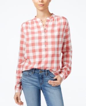 William Rast Anastasia Gingham Top
