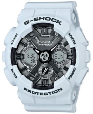 G-shock Women's Analog-digital S Series Blue Resin Strap Watch 46mm Gmas120mf-2a