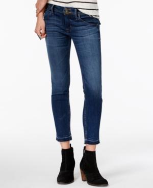 Hudson Jeans Collin Factory Wash Cotton Cropped Skinny Jeans