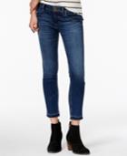 Hudson Jeans Collin Factory Wash Cotton Cropped Skinny Jeans