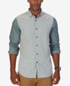 Nautica Men's Slim-fit Colorblocked Button-down Shirt