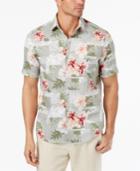 Tasso Elba Men's Molino Hibiscus-print Shirt, Created For Macy's