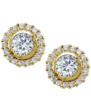 Giani Bernini Cubic Zirconia Halo Stud Earrings, Only At Macy's