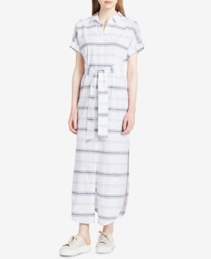 Calvin Klein Jeans Cotton Striped Shirtdress