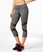 Ideology Striped Capri Leggings, Only At Macy's