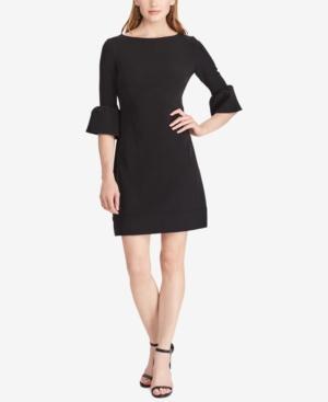 American Living Bell-sleeve Crepe Dress
