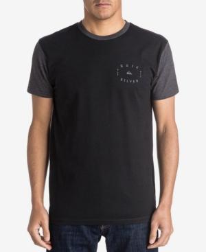 Quiksilver Men's Colorblocked Graphic-print T-shirt