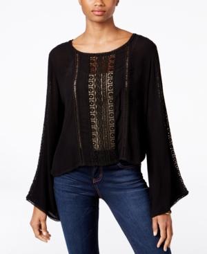 Kut From The Kloth Bell Sleeve Peasant Top