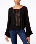 Kut From The Kloth Bell Sleeve Peasant Top